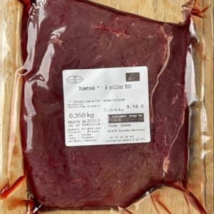 Rumsteak de BOEUF BIO 600 g