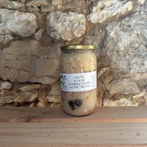 Sauté de veau bordelais bio aux pruneaux