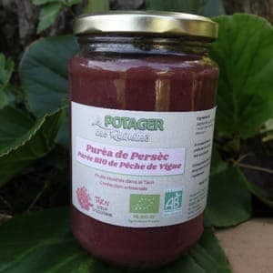 Purée de Pêche de Vigne