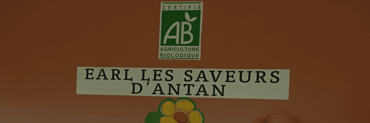 Bannière de earl les saveurs d'antan