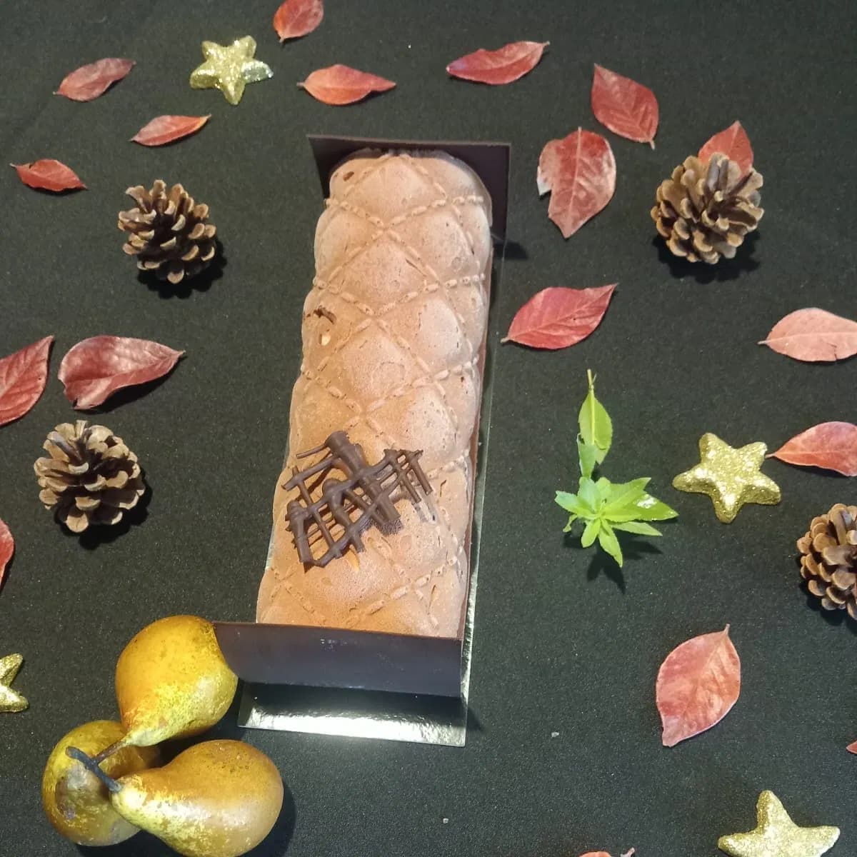 Bûche glacée Poire - Verveine