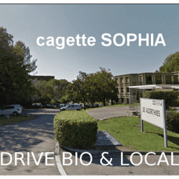 Logo de Cagette Sophia Antipolis / drive bio&local