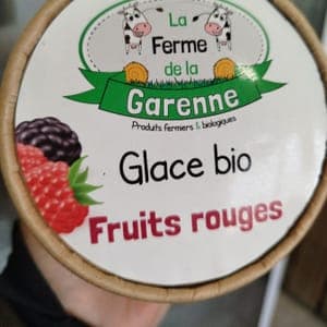 Glace Fruits Rouges