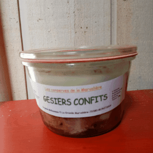 Gésiers confits