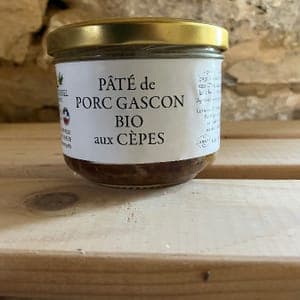 Paté de véritable porc gascon aux cèpes