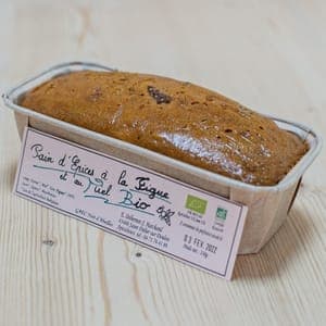 Pain d'épices en barquette Figue(330g)