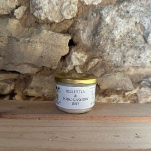 Rillette de véritable porc gascon bio