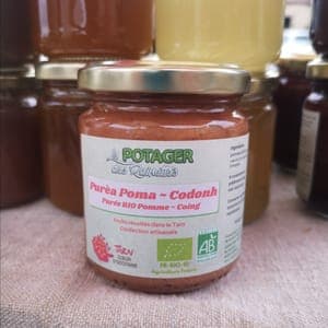 Purée 100% fruits-petit pot 200g