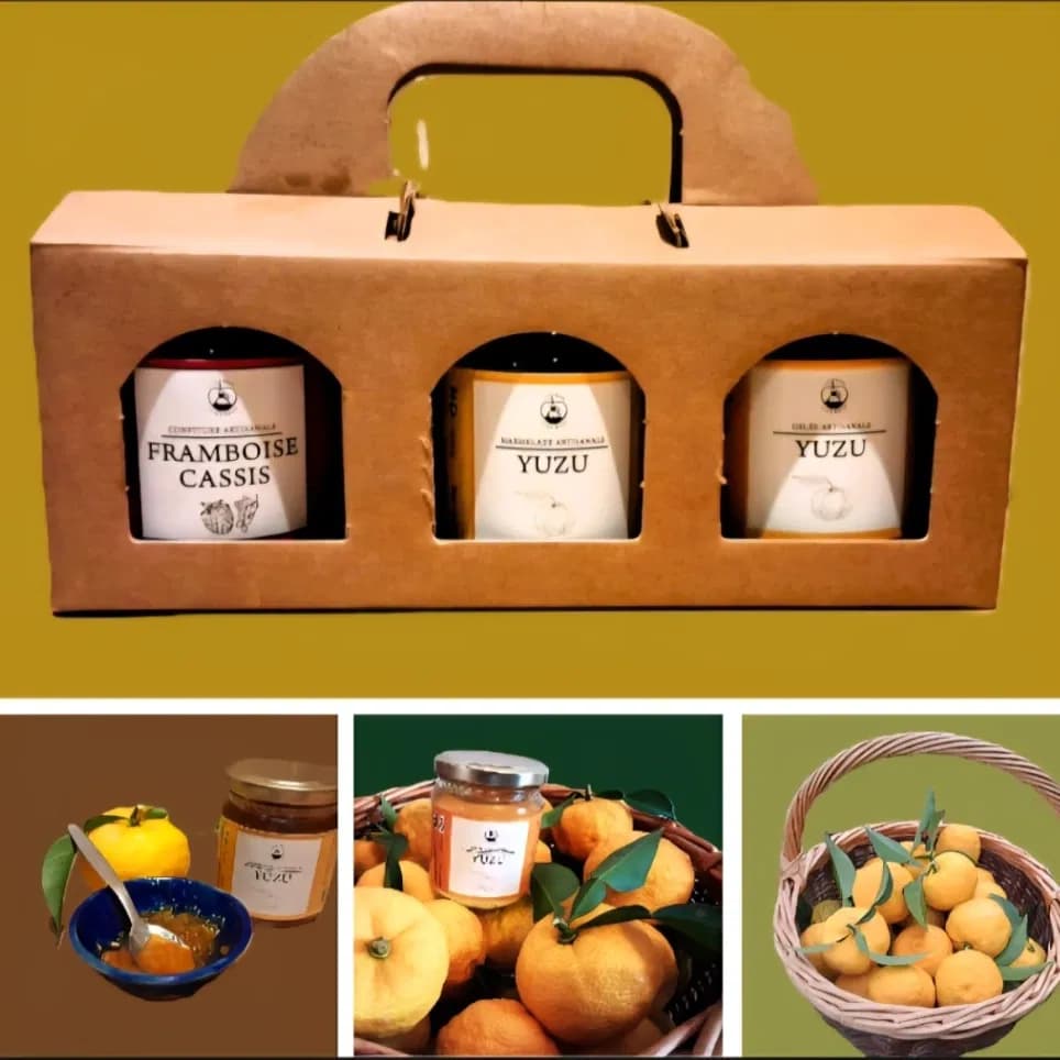 Coffret cadeaux 3 gourmandises 