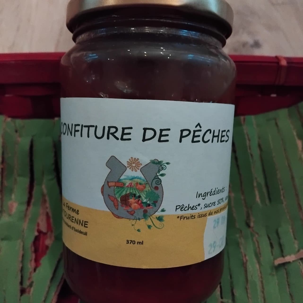 Confiture de peches