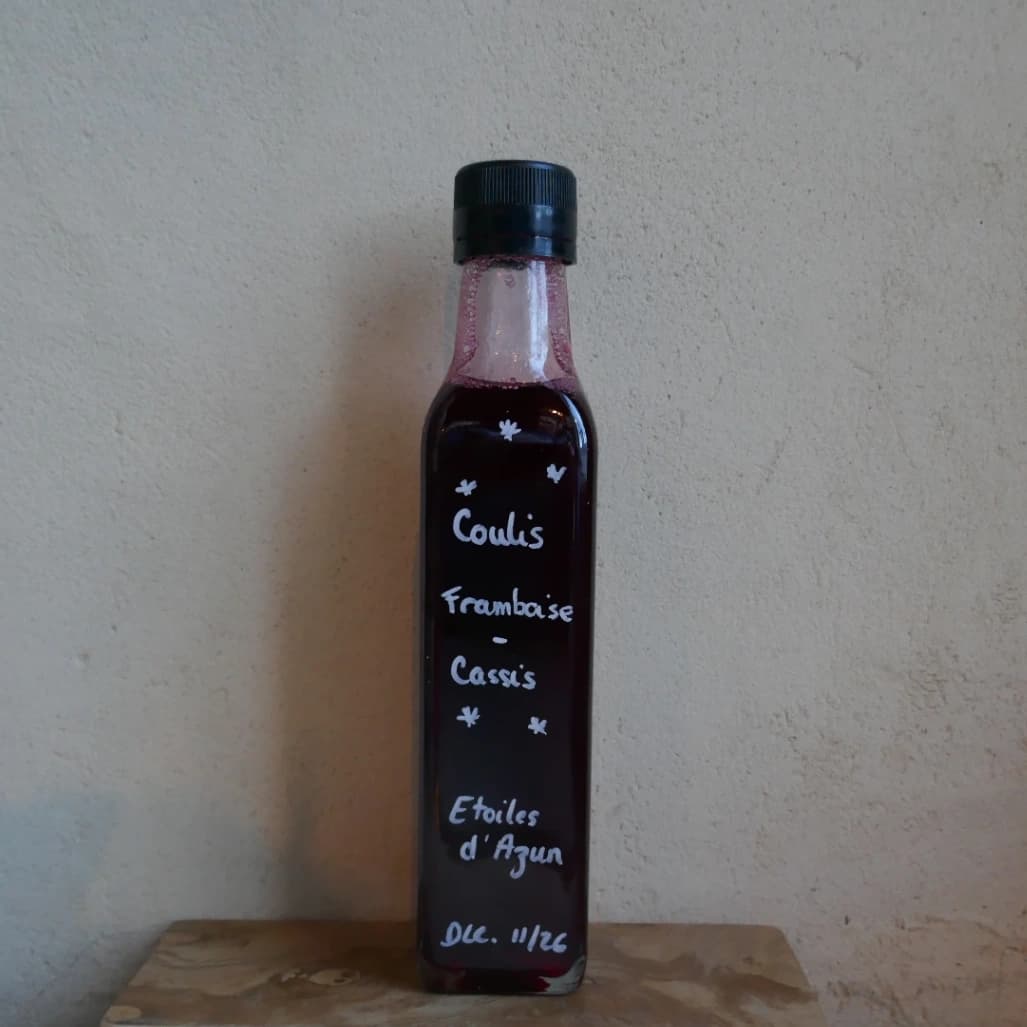 Coulis Framboise - Cassis