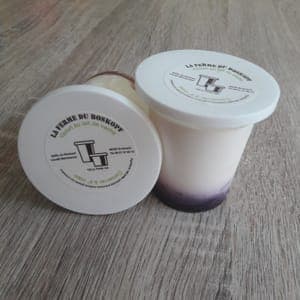 Yaourt à la confiture maison de Mûres et Bananes
