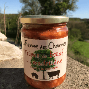 Tripes de bœuf à la madrilène bio