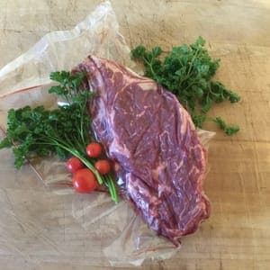 1 entrecôte de boeuf -