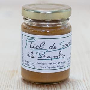 Miel de sapin à la propolis (125g)