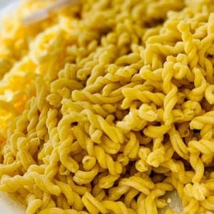 Méli mélo (pâtes torsadées courtes)