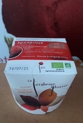 SORBET PLEIN FRUIT FRAMBOISE 516ML
