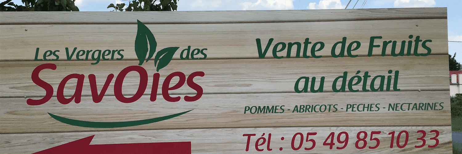 Bannière de EARL Les Vergers des Savoies