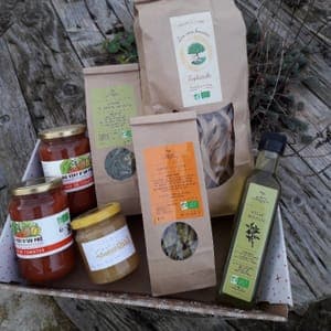 coffret cadeau produits locaux et bio