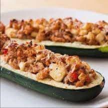Courgettes à farcir grand calibre
