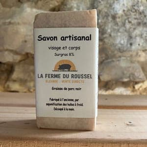 Savon corporel surgras au saindoux le gascon