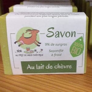 Savon au lait de chèvre