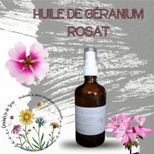 Huile de Géranium rosat