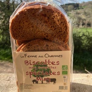 Biscottes semi-complètes bio