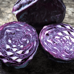 1/2 Choux lisse rouge