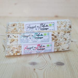 Lot 3 nougats (1 barre de chaque parfum, 280g)
