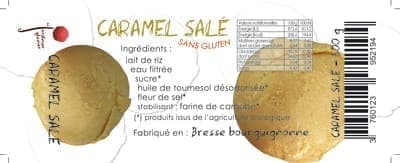 GLACE VEGETALE CARAMEL 516ML (riz)