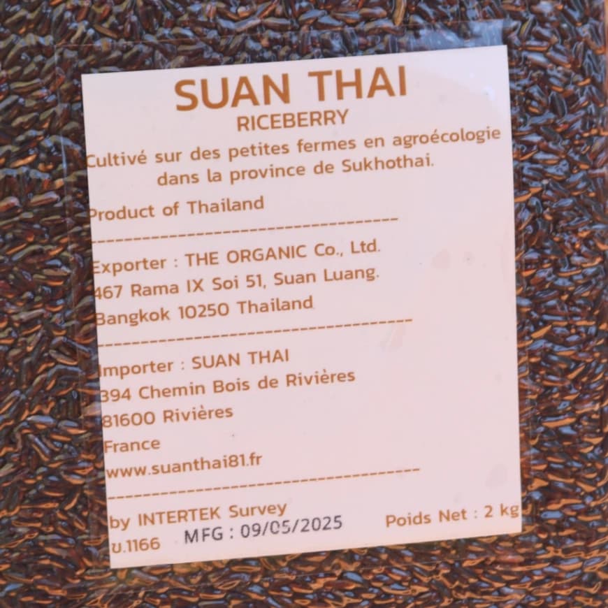 Riz Riceberry- 2 kg