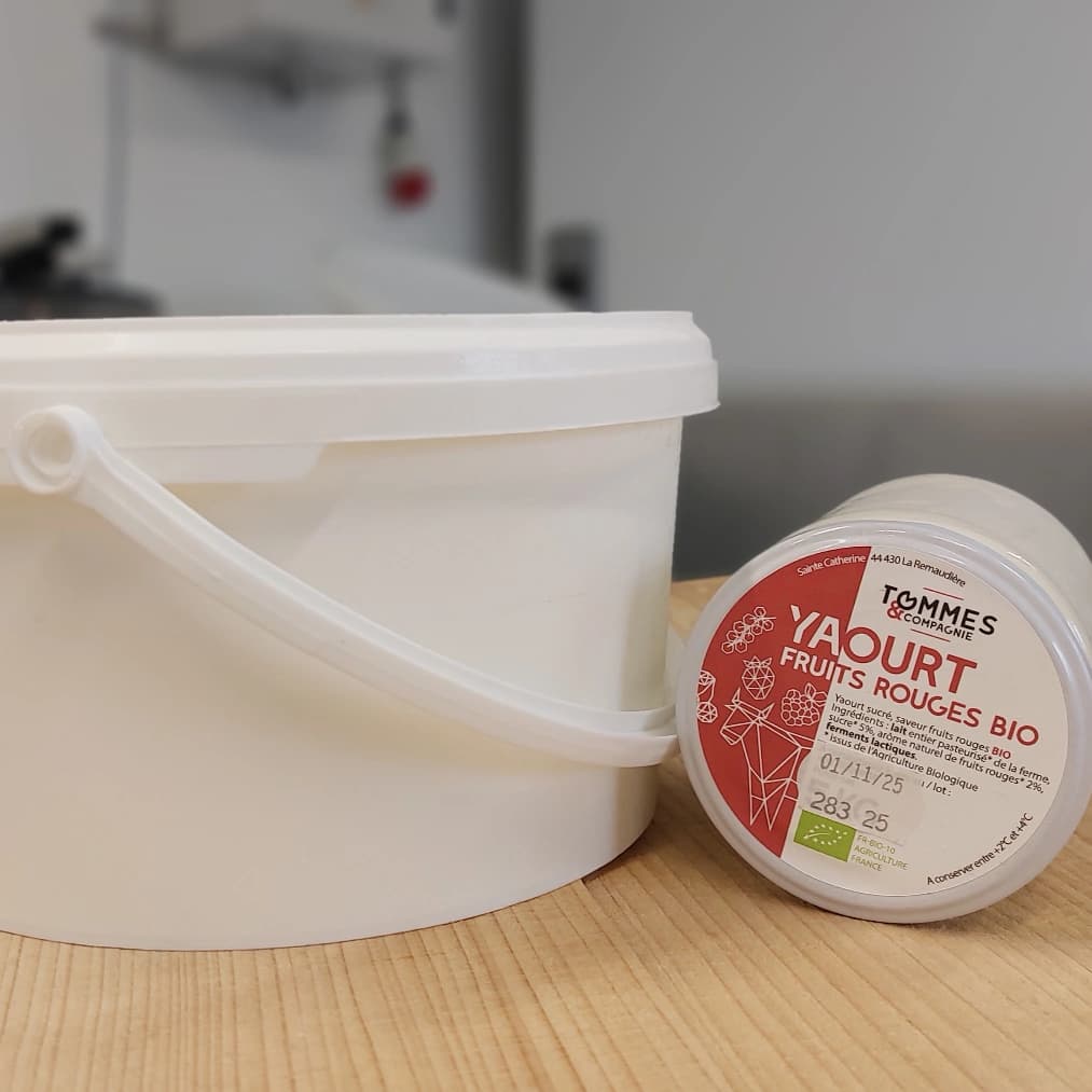 Yaourt fruits rouges 