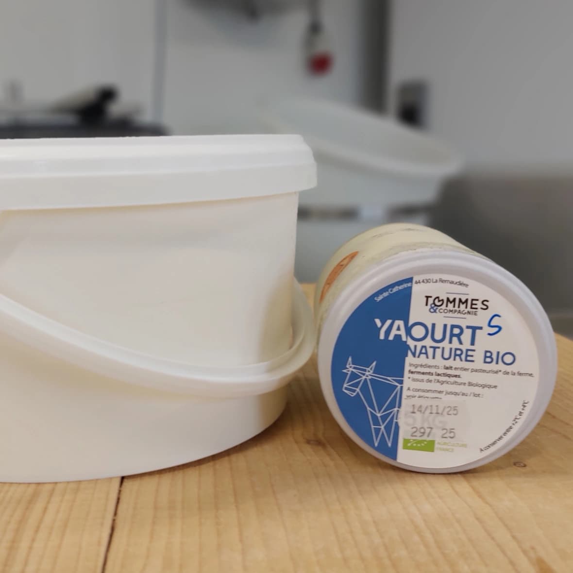 Yaourt nature sucré 