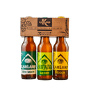 Assortiment bouteilles 33cl - 1 blonde, 1 ambrée, 1 Kan