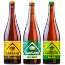 Assortiment 75 cl - 2 Blondes - 2 Ambrées - 2 Kan bière