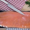 Filet entier de Saumon fumé BIO - Plaque sous vide de 900g à 1.5 kg tranchées