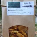 Chips de courgette curry/cacahuète