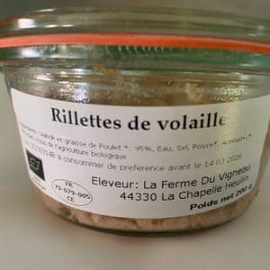 Rillettes de poulet - Rillettes de poulet Tandoori