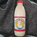 Lait cru et entier - Bouteille d'un litre