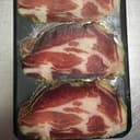 Coppa de porc Cul Noir Limousin conditionné sous atmosphère modifié (azote) - en tranche sous vide 50g