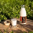 Boisson au soja nature - Bouteille en verre