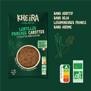 Galettes lentilles sarrasin poireaux carottes - X2