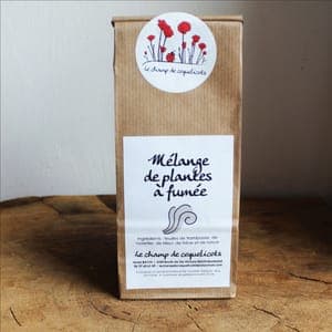 Mélange de plantes à fumée