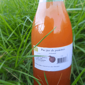 Jus de pommes bio 1 l