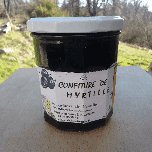 confiture de myrtilles