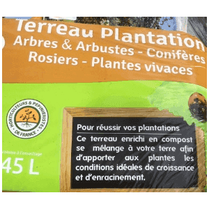 Terreau Plantation 45L