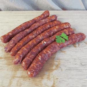 Saucisses : Mergues pur porc