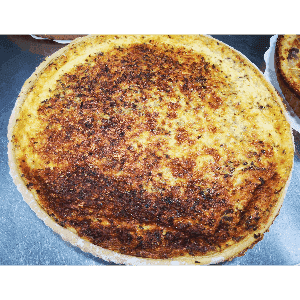 Tarte Quiche au chèvre