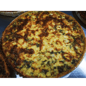 Tarte blettes amandes